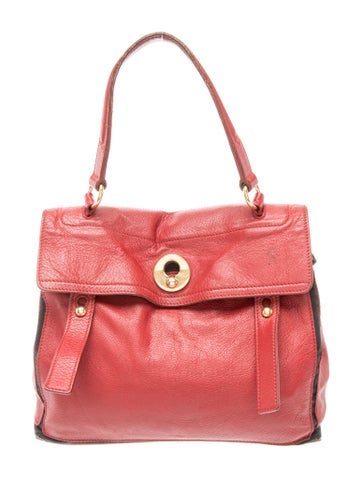 Leather Top Handle Bag