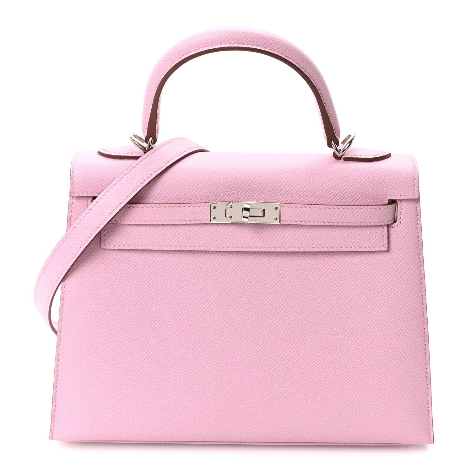 Hermes Hermes Epsom Kelly Sellier 25 Mauve Sylvestre