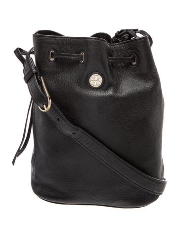 Tory Burch Leather Bucket Bag