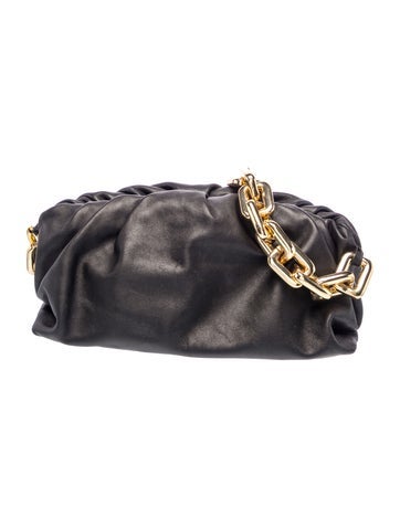 Leather Chain Pouch