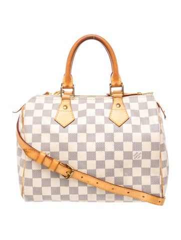 Damier Azur Speedy Bandouliere 25