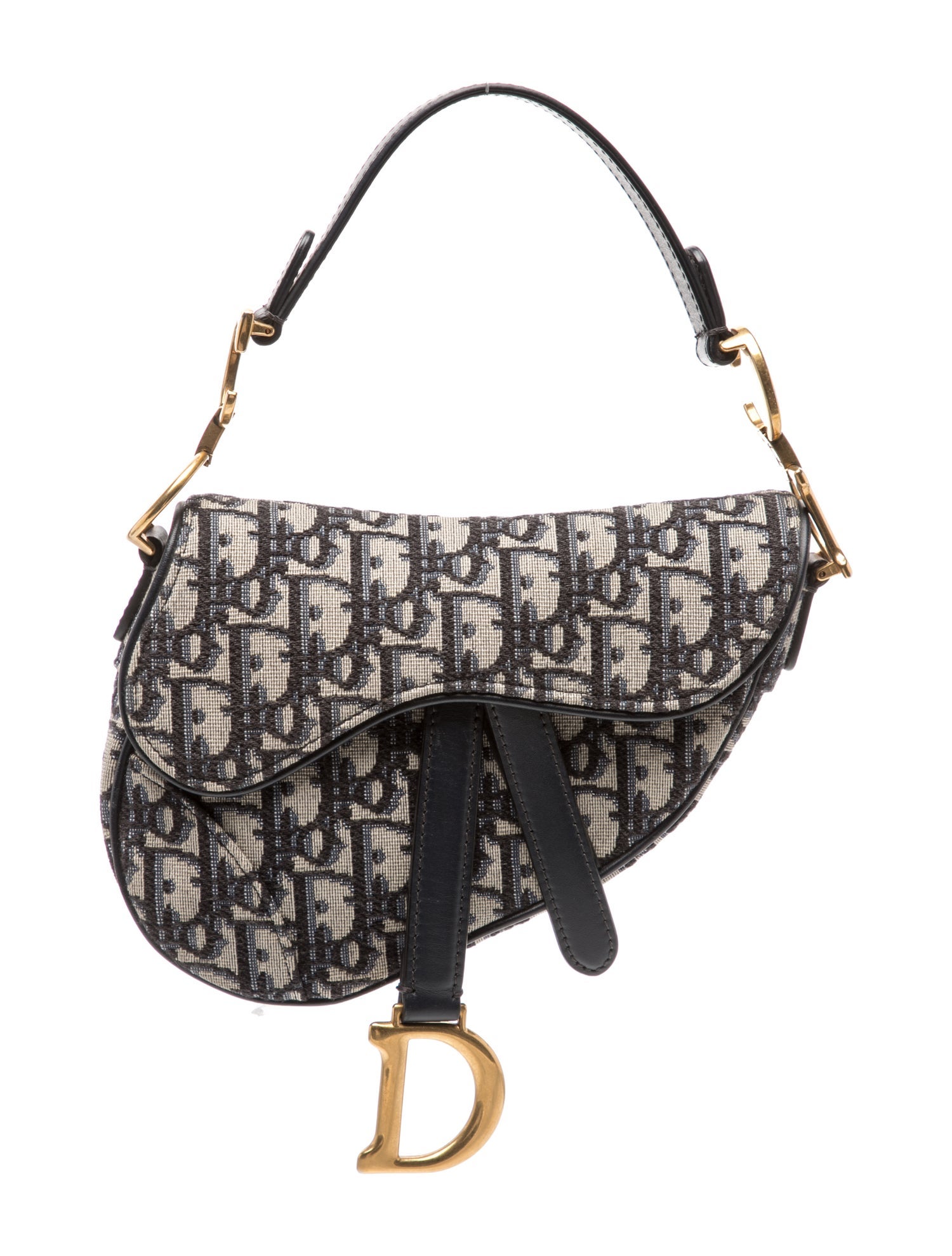 Oblique Jacquard Saddle