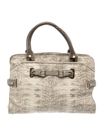 Leather Top Handle Bag