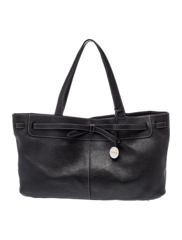 Leather Top Handle Bag