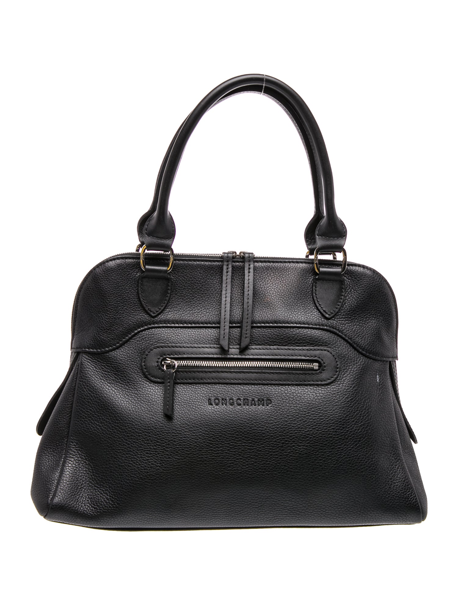 Leather Top Handle Bag