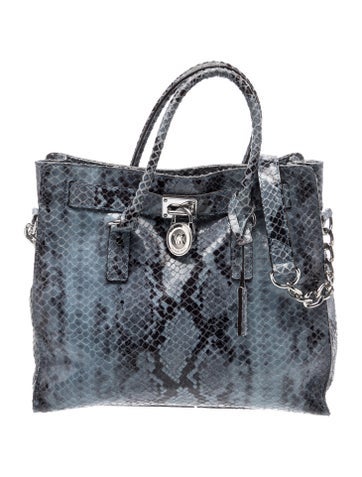 Embossed Leather Tote
