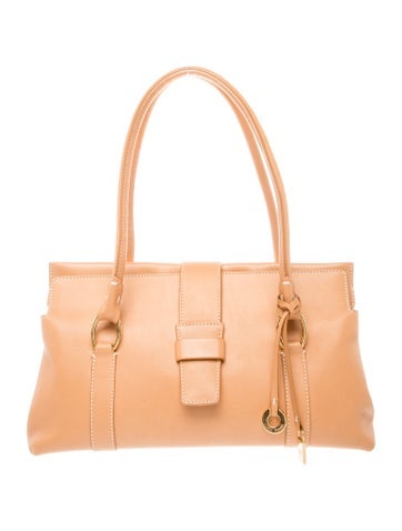 Leather Top Handle Bag