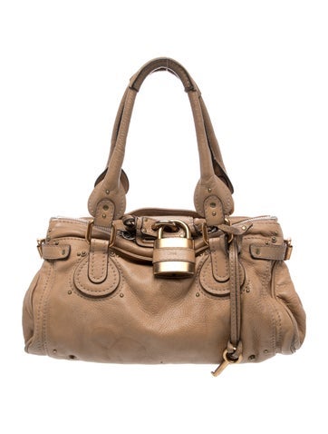 Chloe Leather Top Handle Bag
