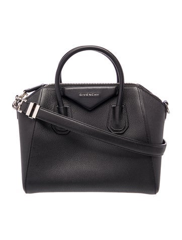 Leather Top Handle Bag