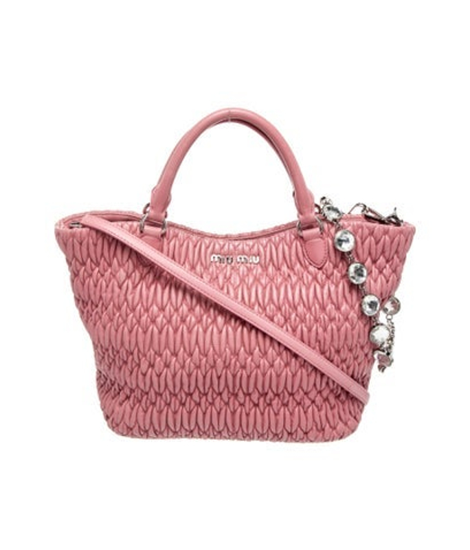 Miu Miu Miu Leather Crossbody Bag