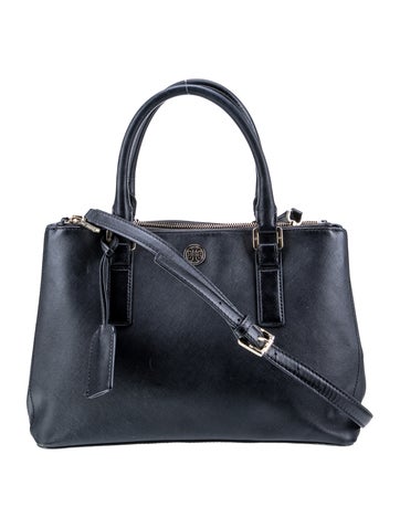 Leather Top Handle Bag
