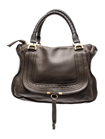 Leather Top Handle Bag