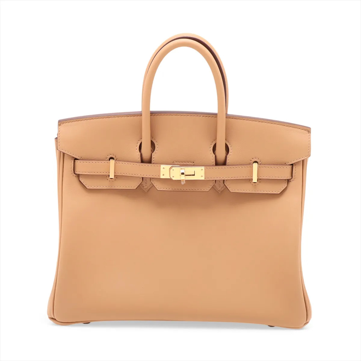 Hermès Birkin 25 Le Tournay Veau Swift biscuits Gold Metal Fittings