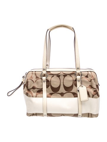 Canvas Top Handle Bag