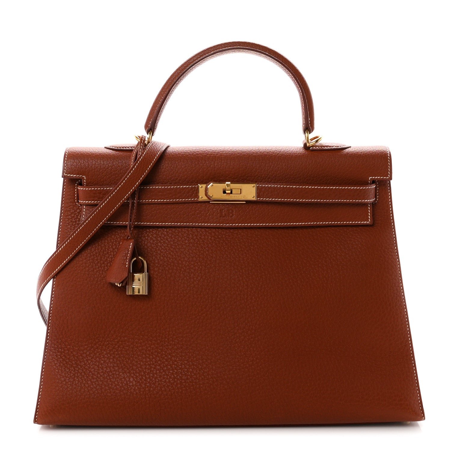 Hermes Ardennes Kelly Sellier 35 Noisette