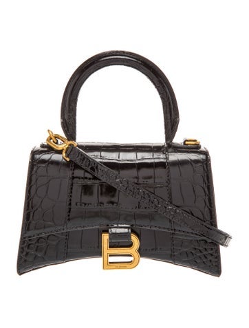 Embossed Leather Hourglass XS