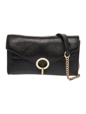 Sandro Leather Shoulder Bag