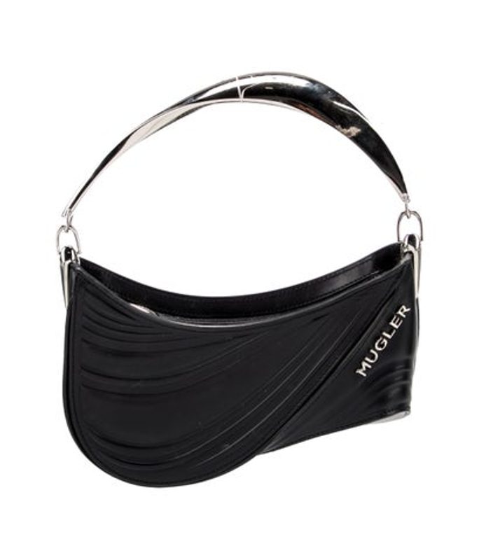 Mugler Leather Spiral Curve