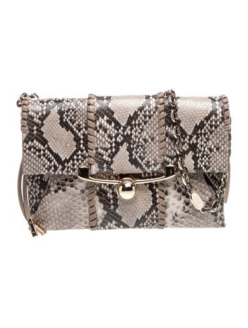 Snakeskin Shoulder Bag