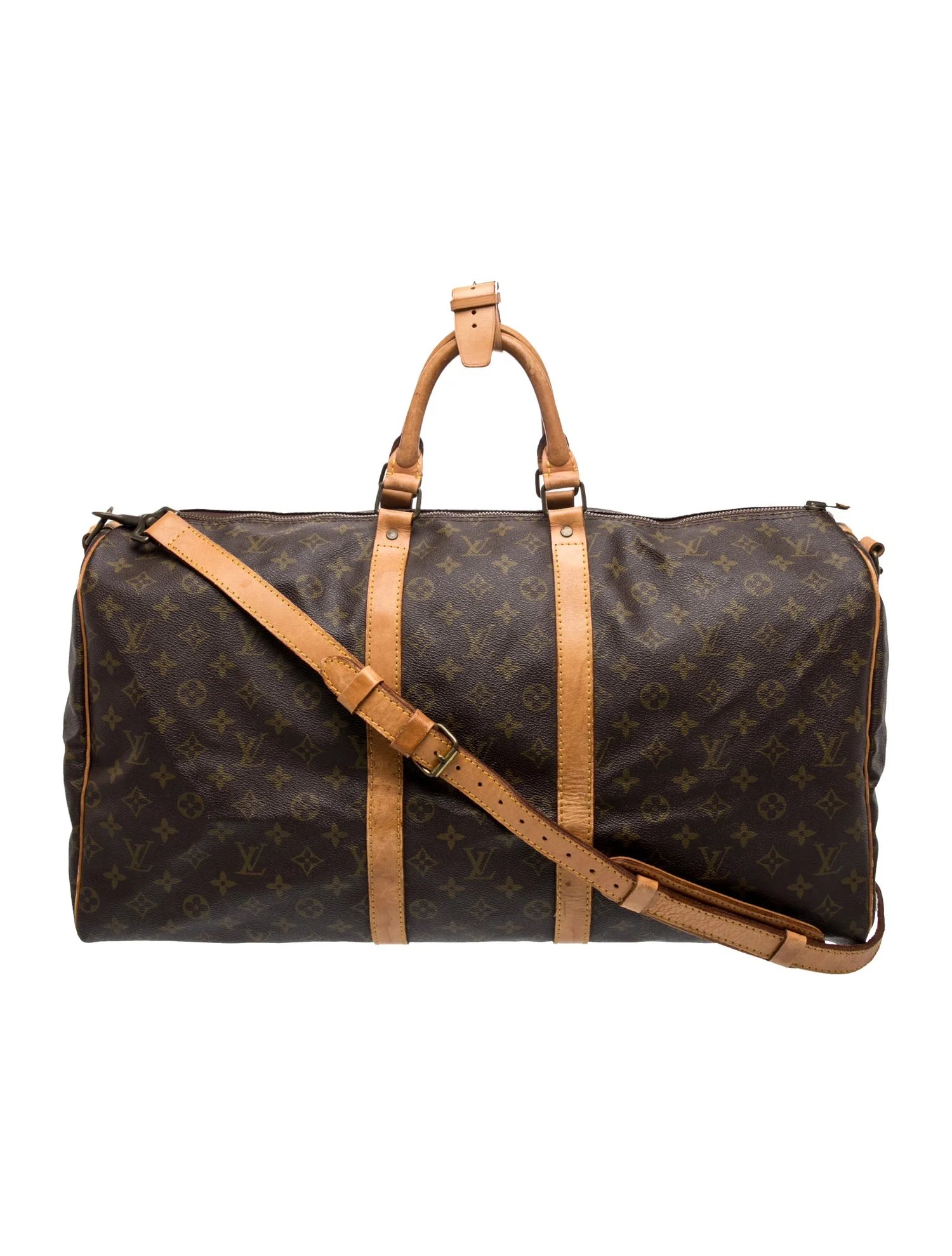 LV Monogram Keepall Bandouliere 55