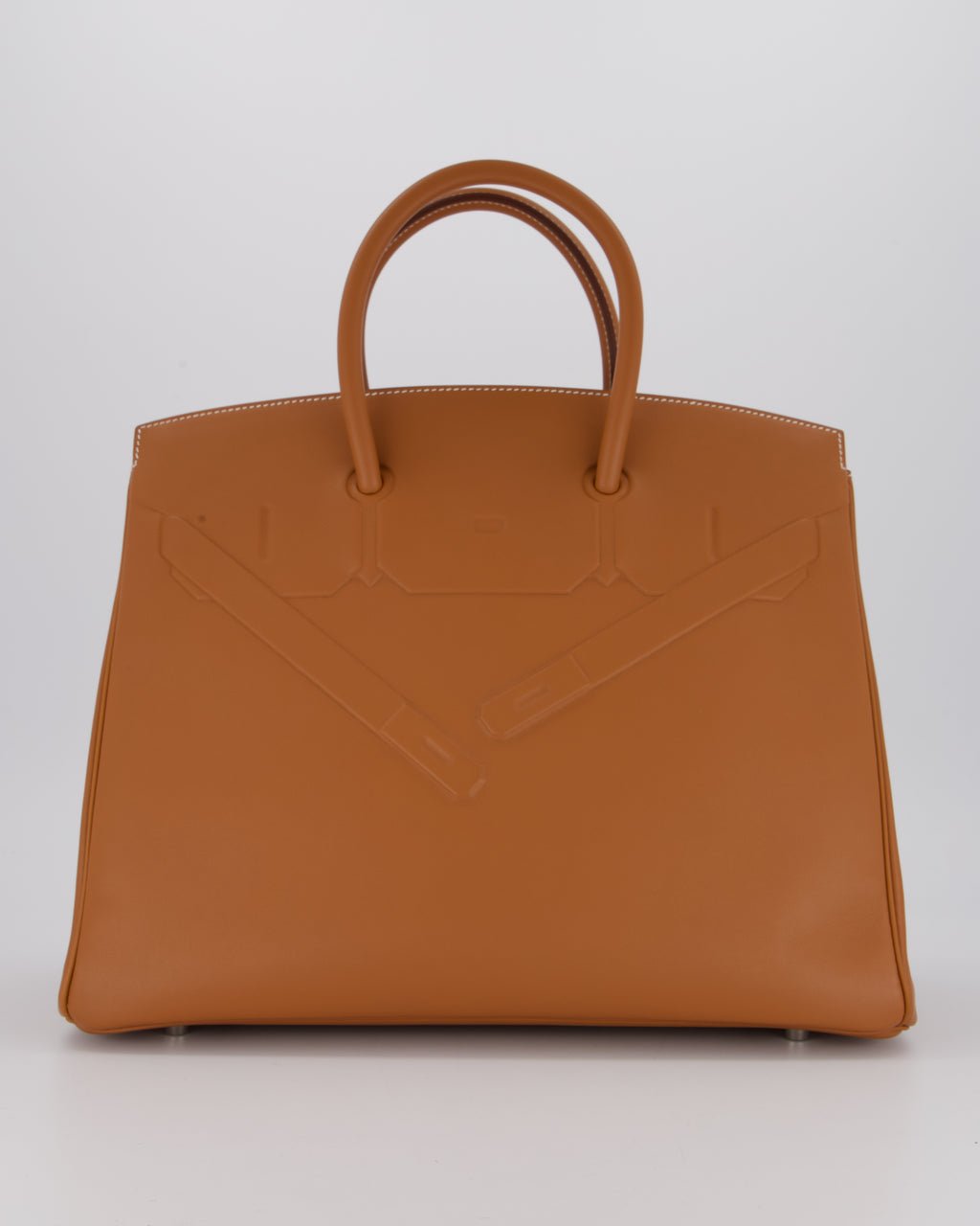 Hermes Hermès Birkin 35 Shadow in Gold Swift Leather and Palladium Hardware