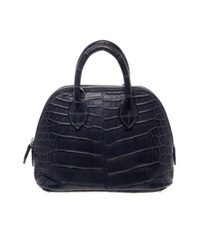Hermes 2025 Matte Alligator Mini Bolide 1923