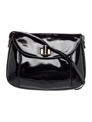 Patent Leather Crossbody Bag Vintage