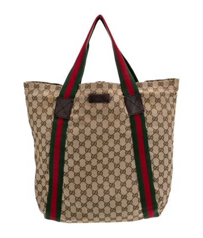 Gucci Gg Canvas Tote Vintage