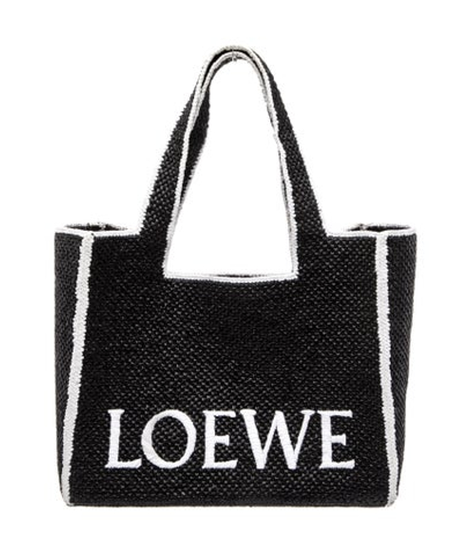 Loewe Raffia Shoulder Bag