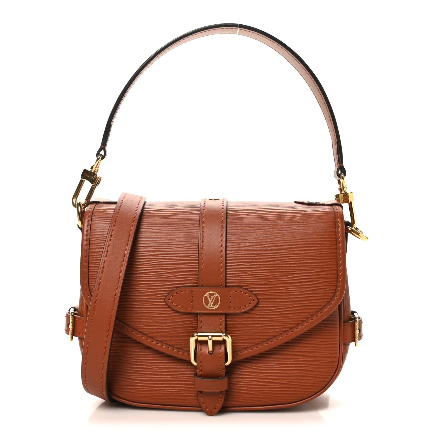 Louis Vuitton Louis Vuitton Epi Saumur BB Cognac
