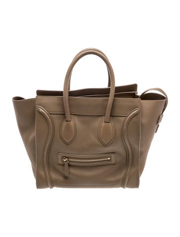 Leather Luggage Mini Vintage