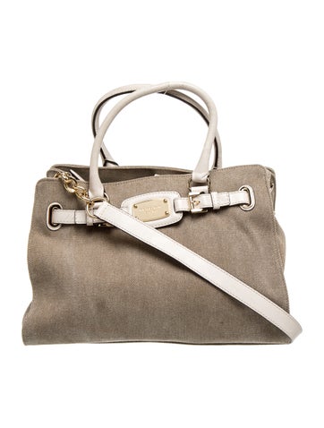 Michael Kors Canvas Top Handle Bag