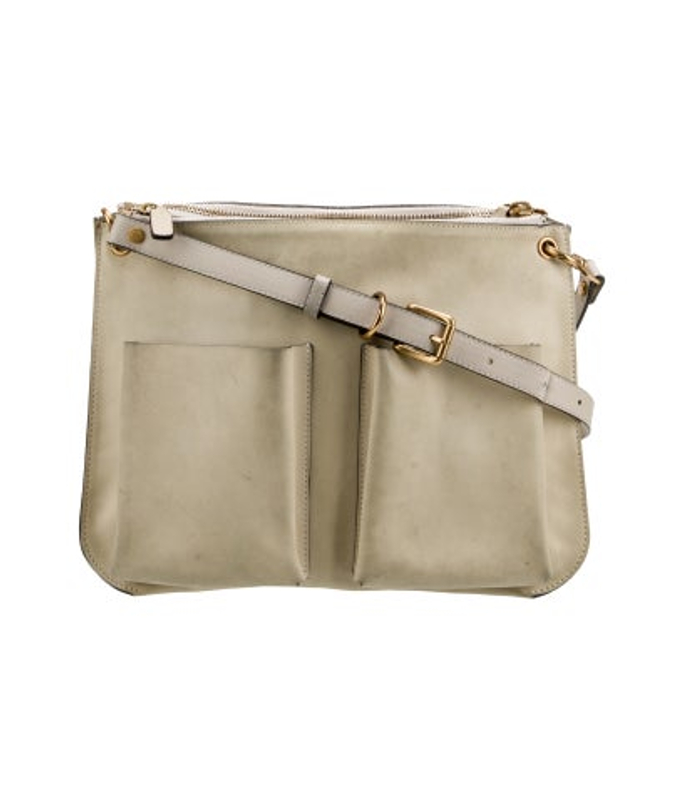 Marni Leather Messenger Bag