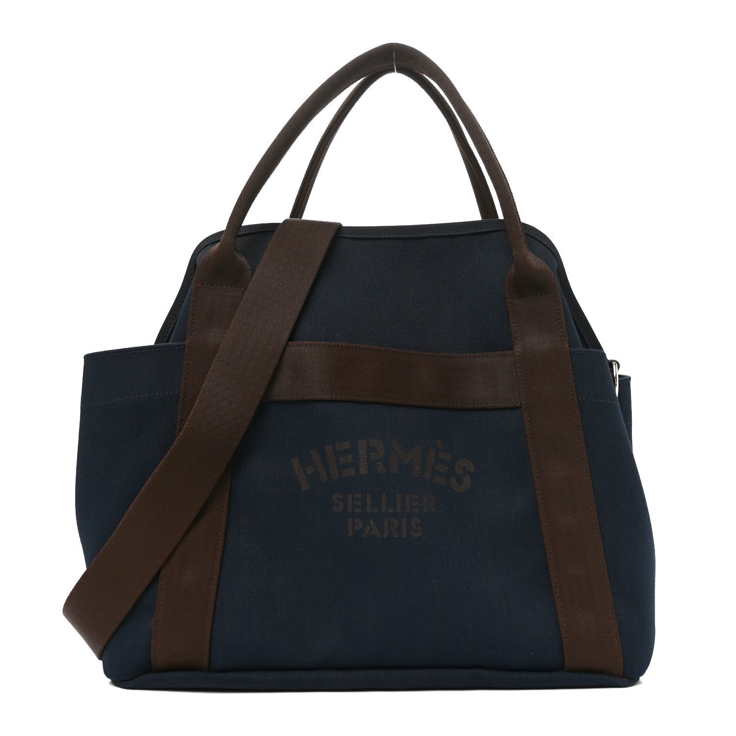 Canvas The Grooming Bag Bleu Navy Feu