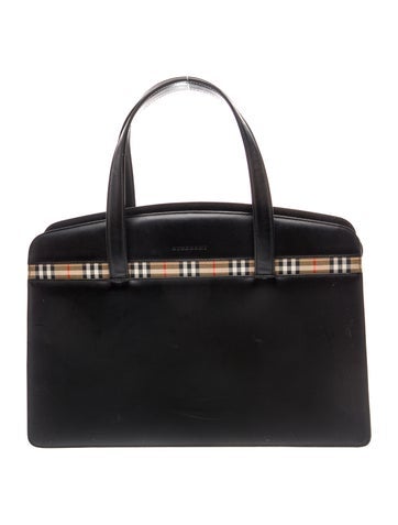 Leather Top Handle Bag Vintage