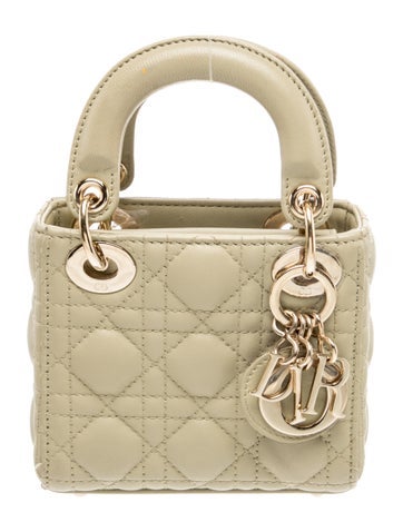 Cannage Lady Dior Micro