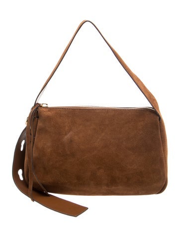 Suede Shoulder Bag