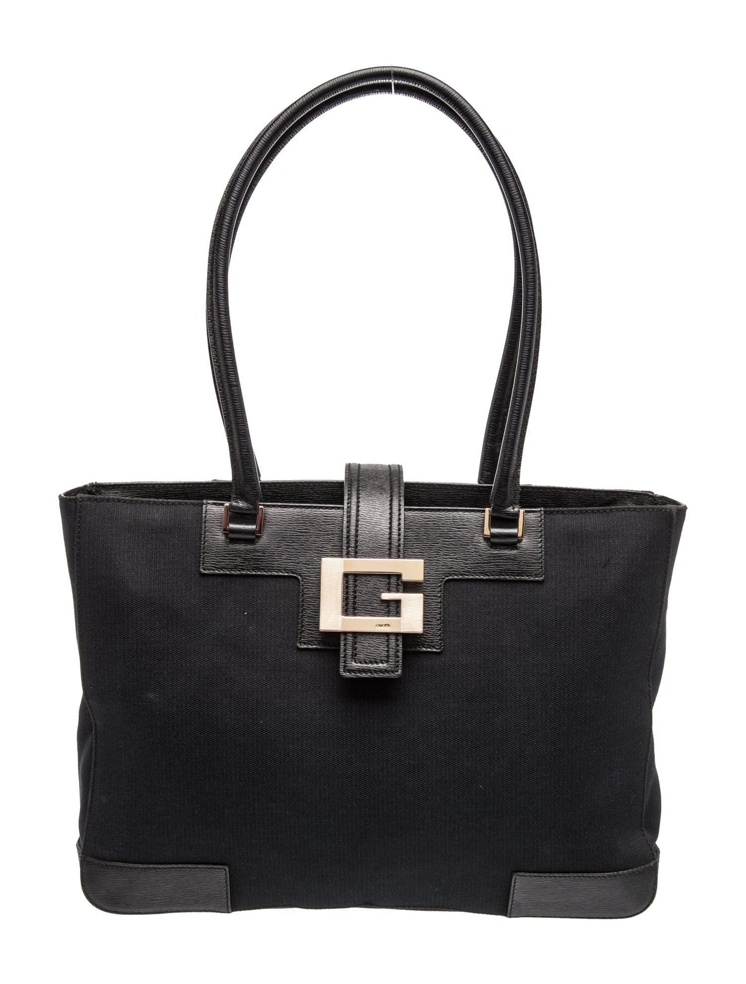 GG Denim Shoulder Bag
