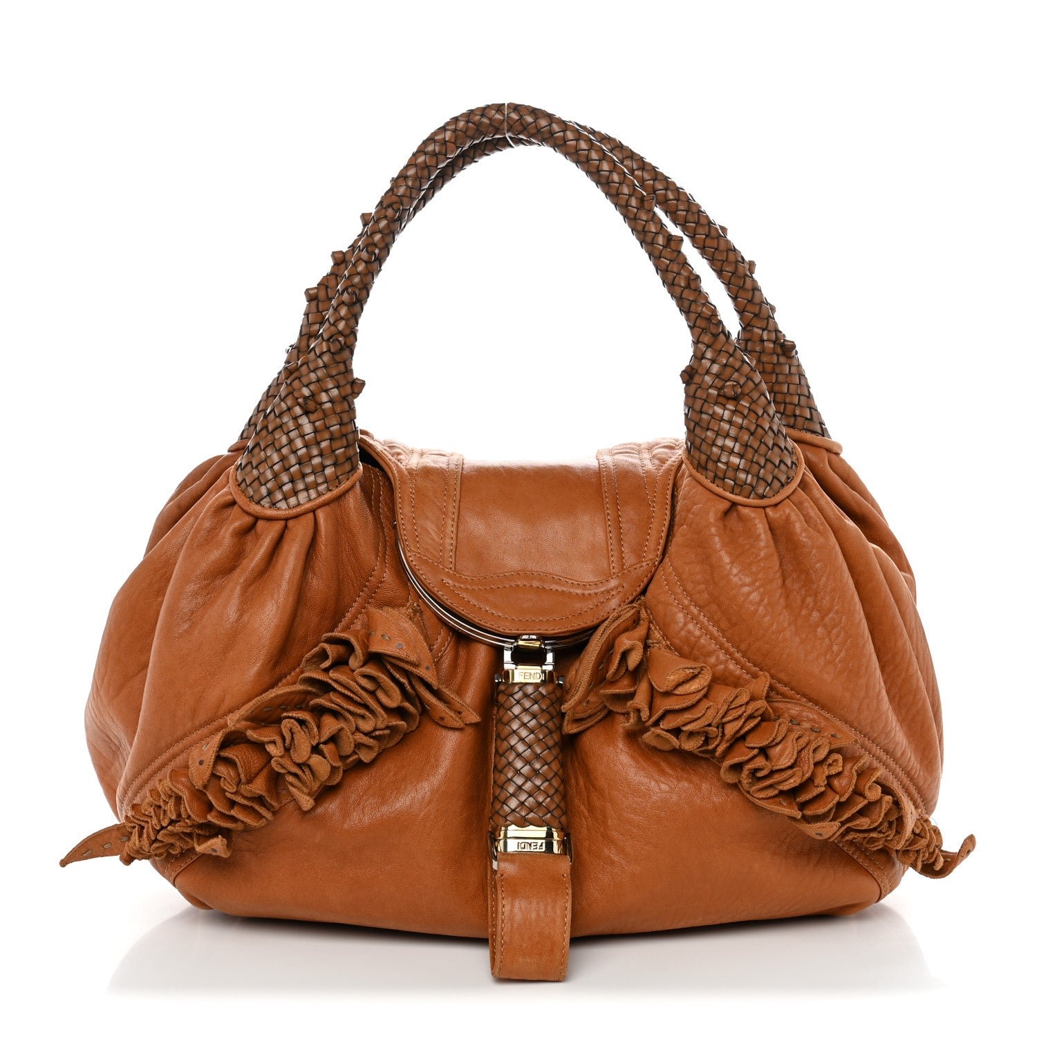 Fendi Nappa Nuvolata Wisteria Spy Honey