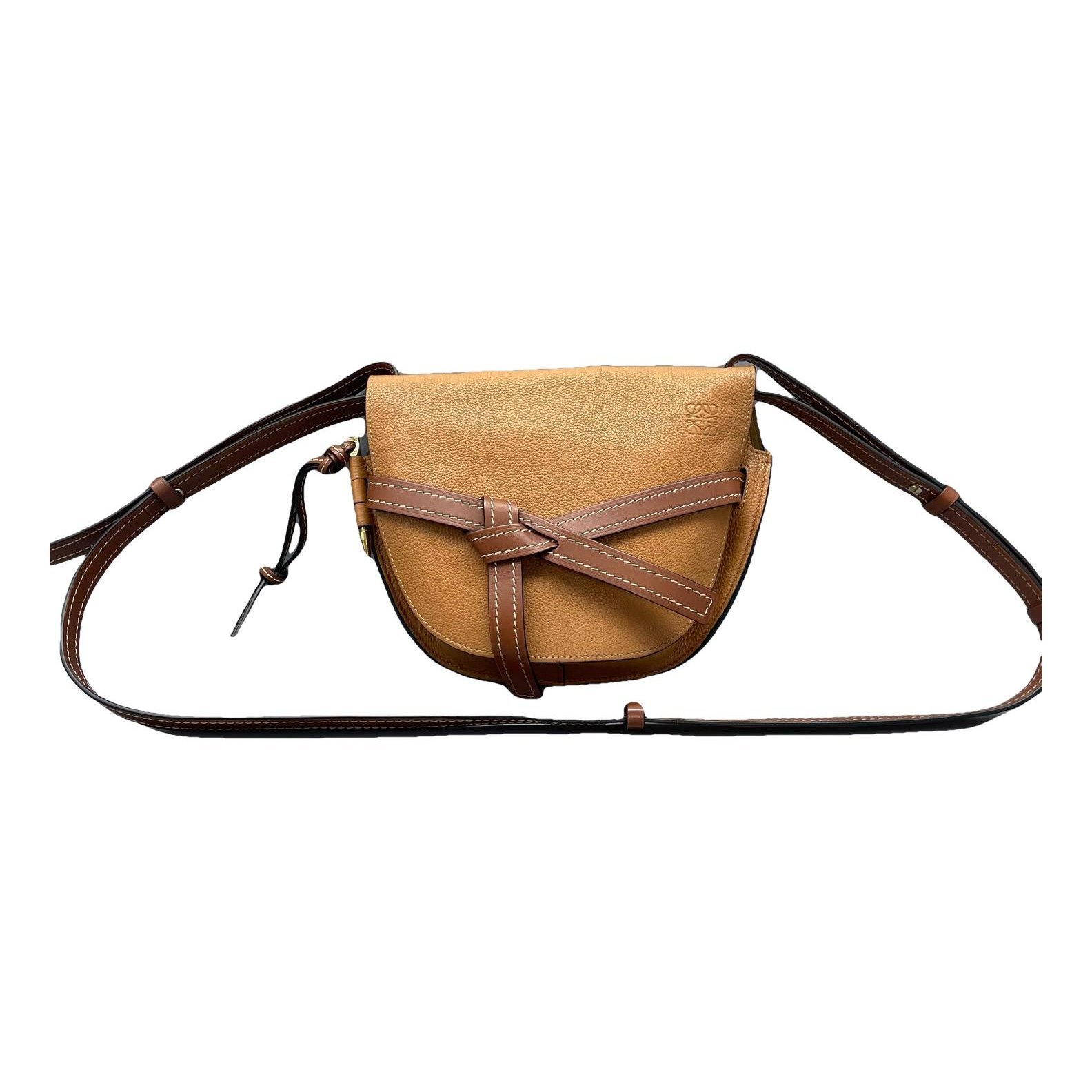 Gate leather handbag