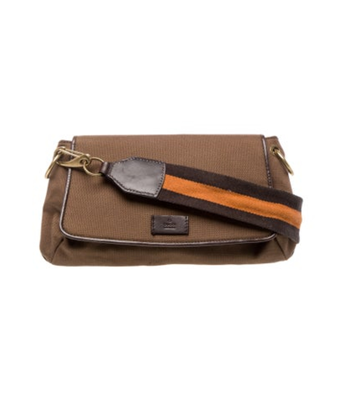 Gucci Canvas Shoulder Bag