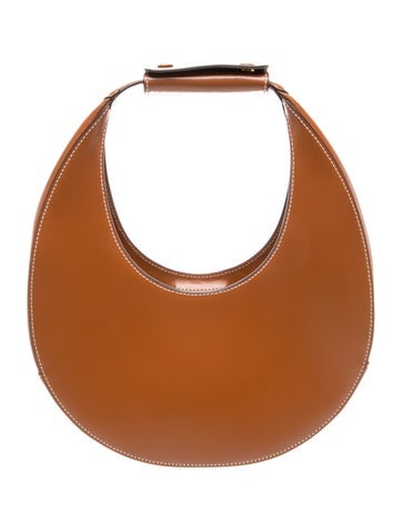 Staud Leather Top Handle Bag