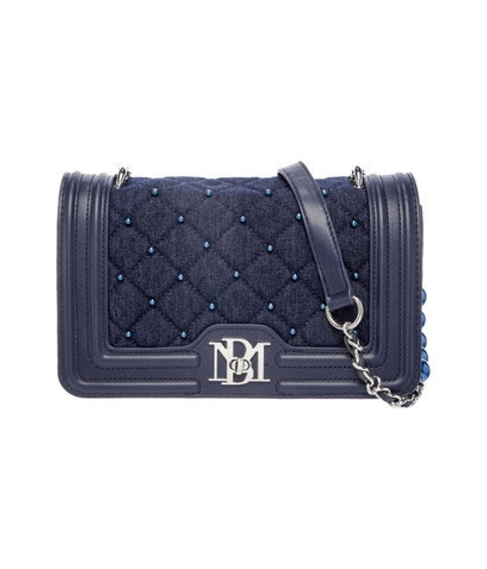 Badgley Mischka Mischka Denim Crossbody Bag