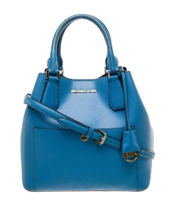 Michael Kors Kors Saffiano Leather Top Handle Bag