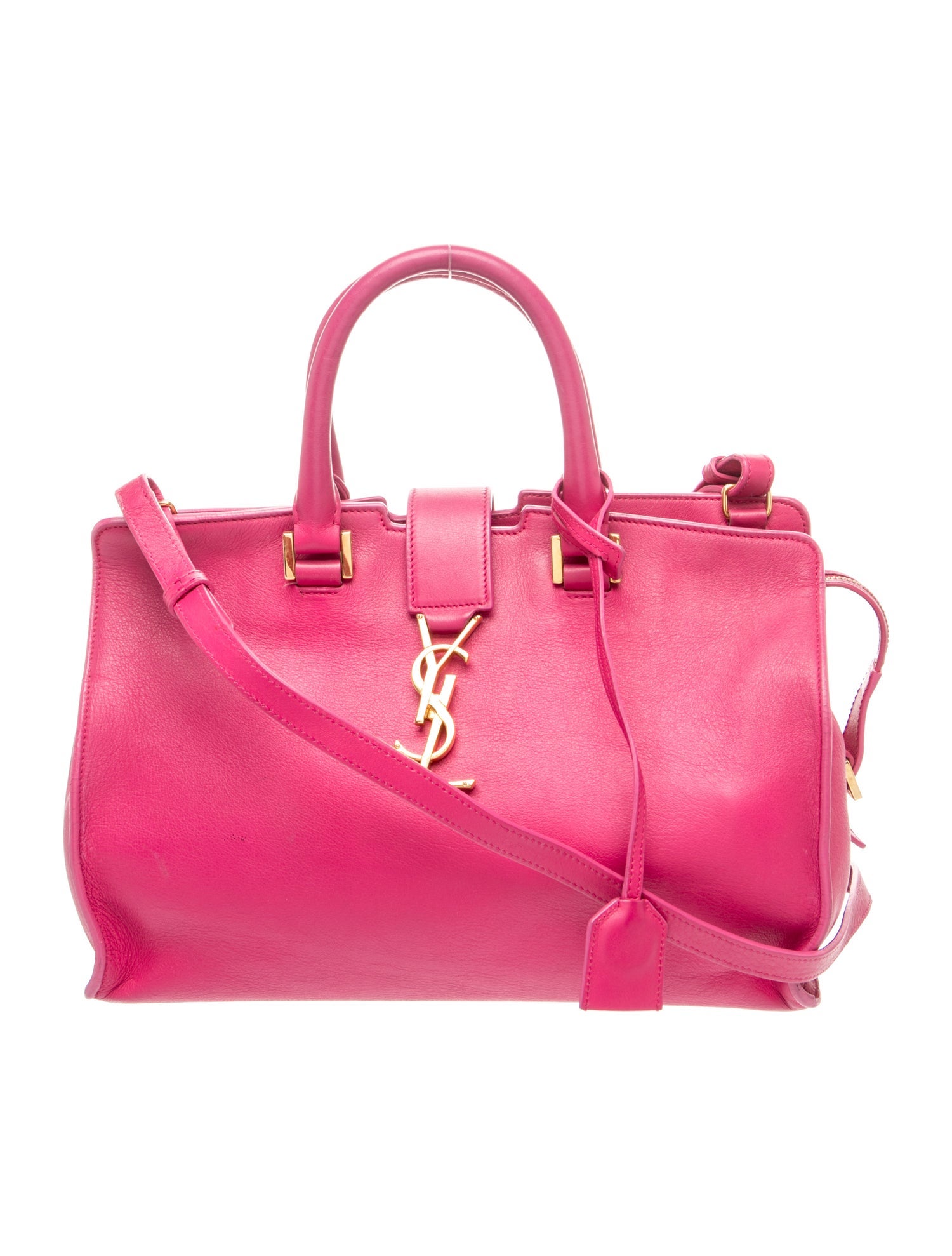 Leather Y Cabas Small