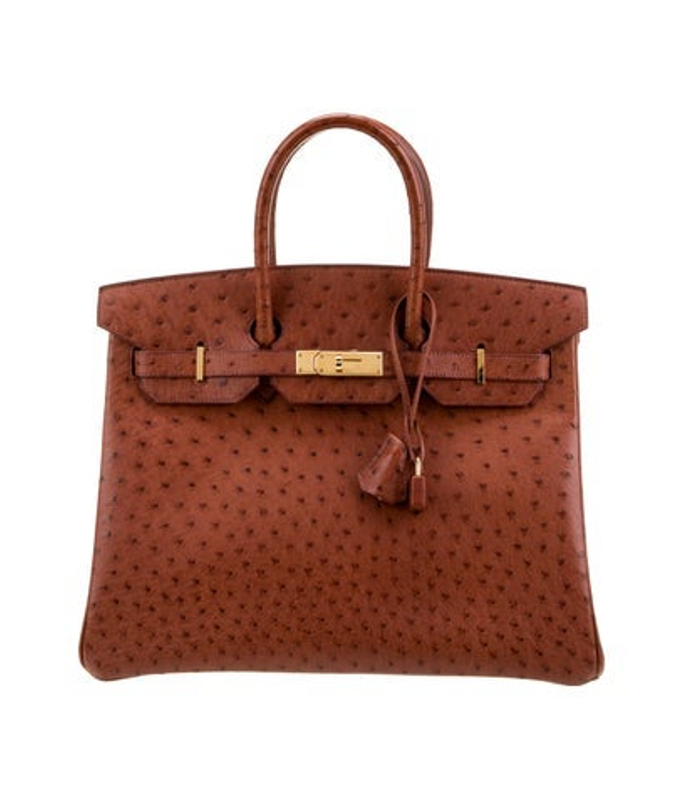 Hermes Ostrich Birkin 35