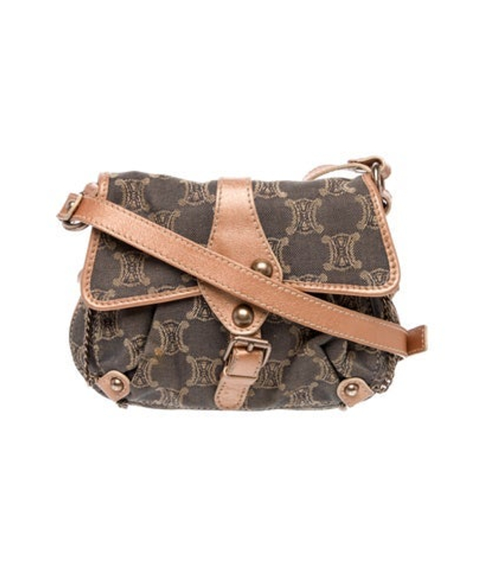 Celine Macadam Crossbody Bag Vintage