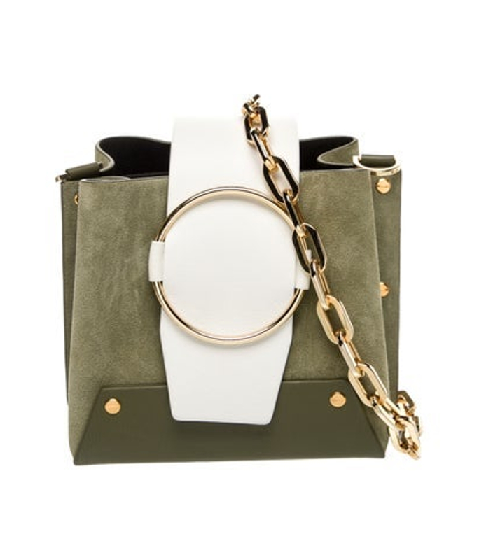 Yuzefi Suede Top Handle Bag