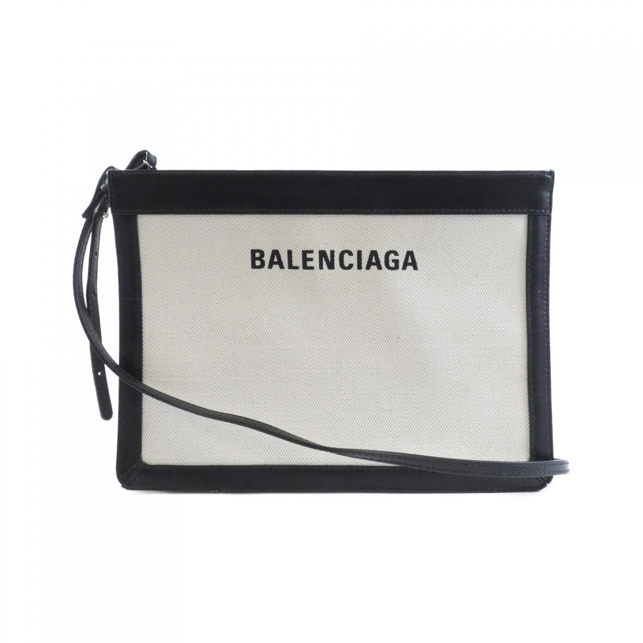 Balenciaga Navy Pochette 339937 AQ37N Shoulder Bag