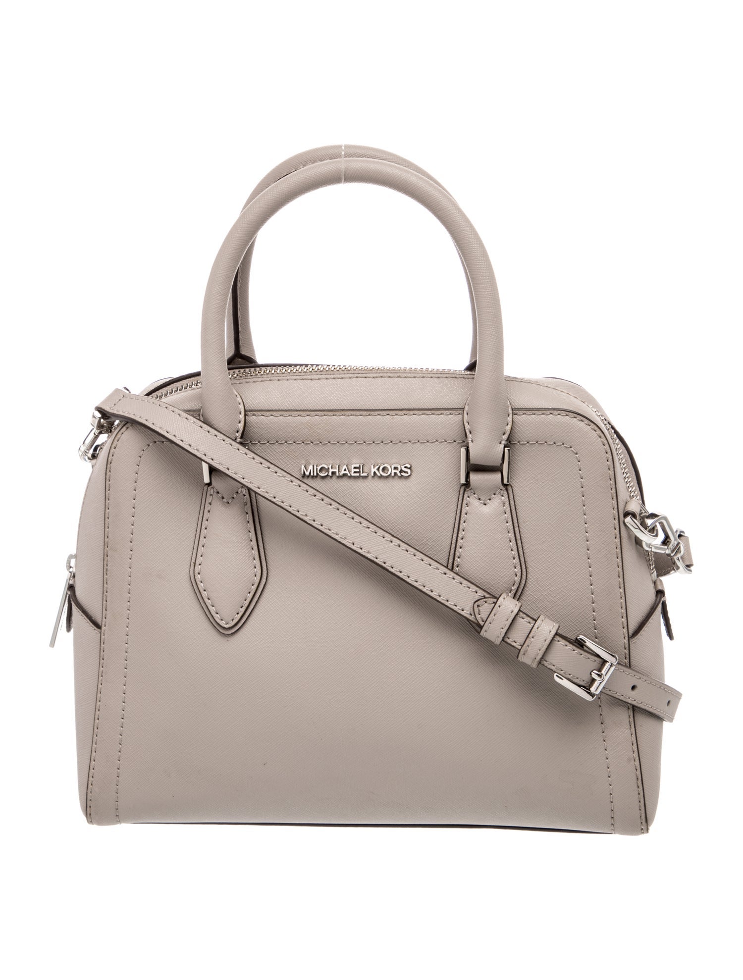 Leather Top Handle Bag